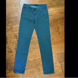 Prana Green Pants Womens Size 0 Kara Skinny Jeans